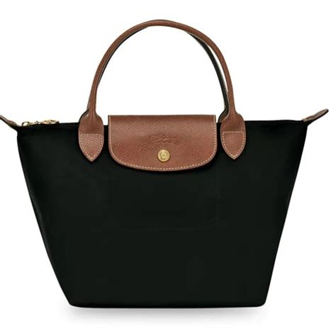 longchamp small tote bag black